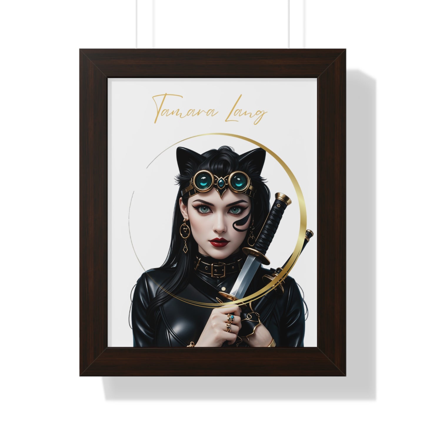 Angels of Honor Tamara Lang Framed Poster