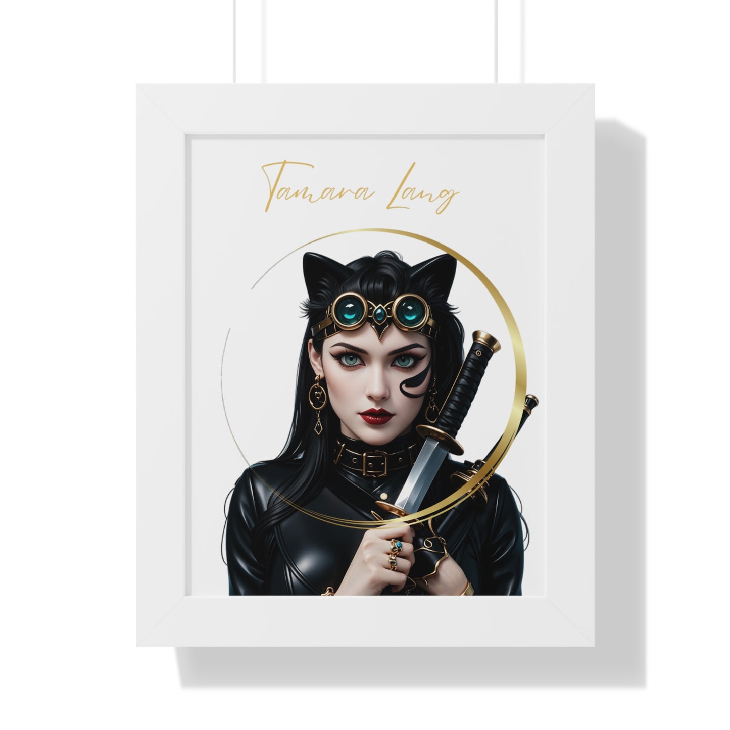 Angels of Honor Tamara Lang Framed Poster