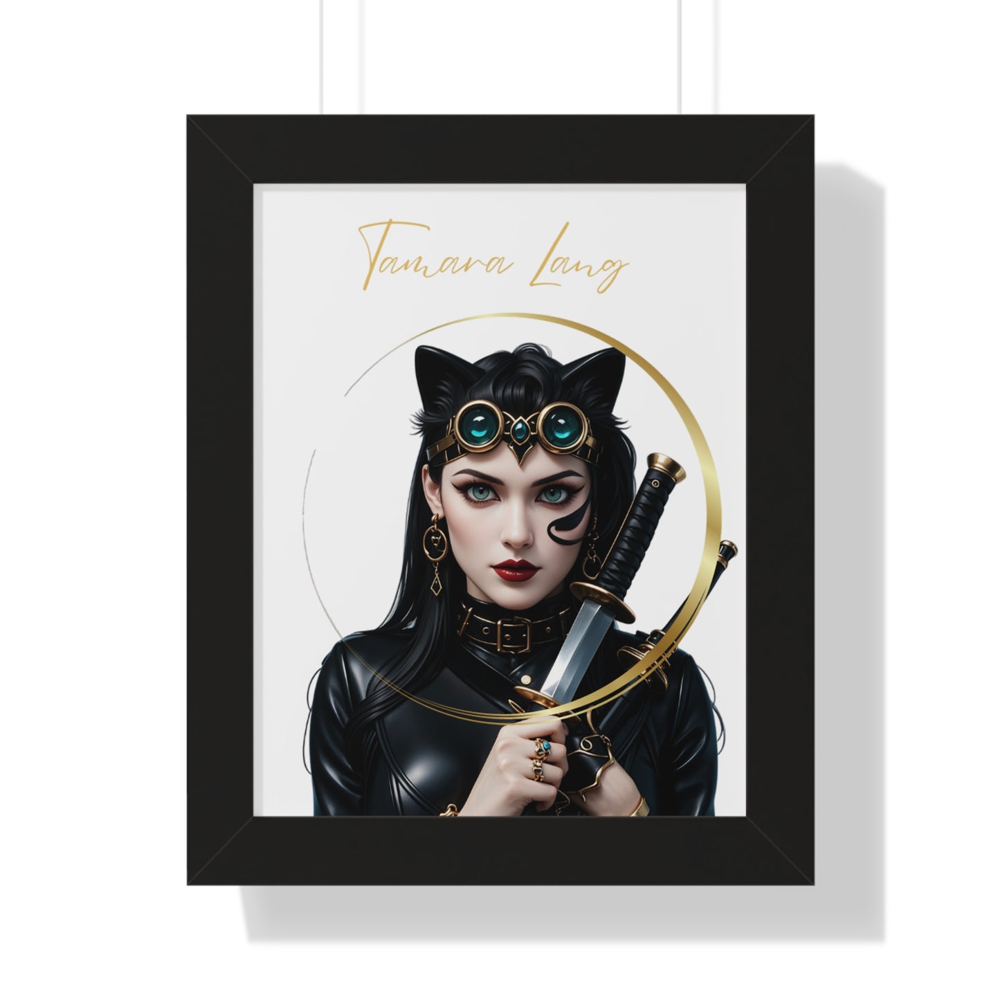 Angels of Honor Tamara Lang Framed Poster