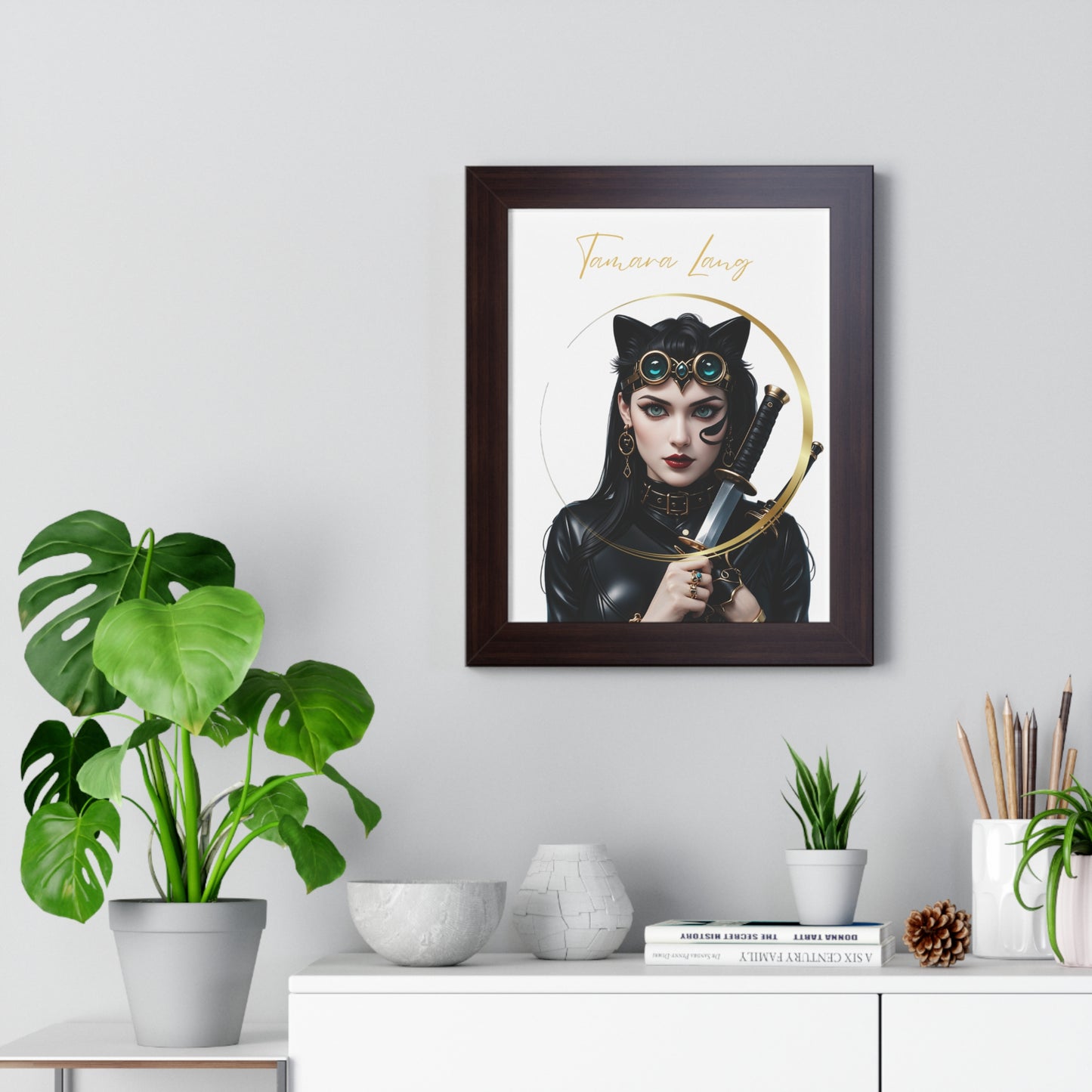 Angels of Honor Tamara Lang Framed Poster
