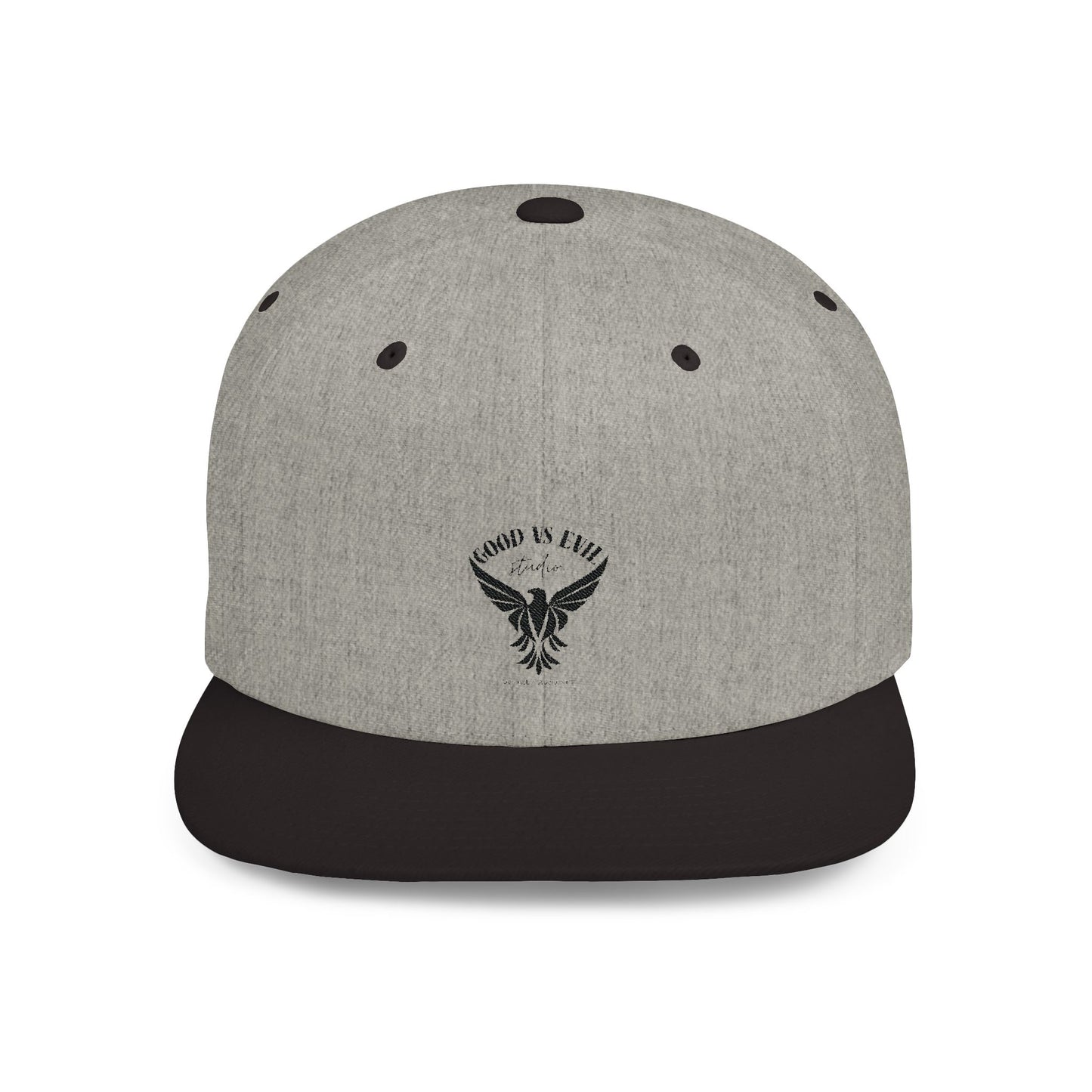 Good vs Evil Hat Flat Bill Snapback