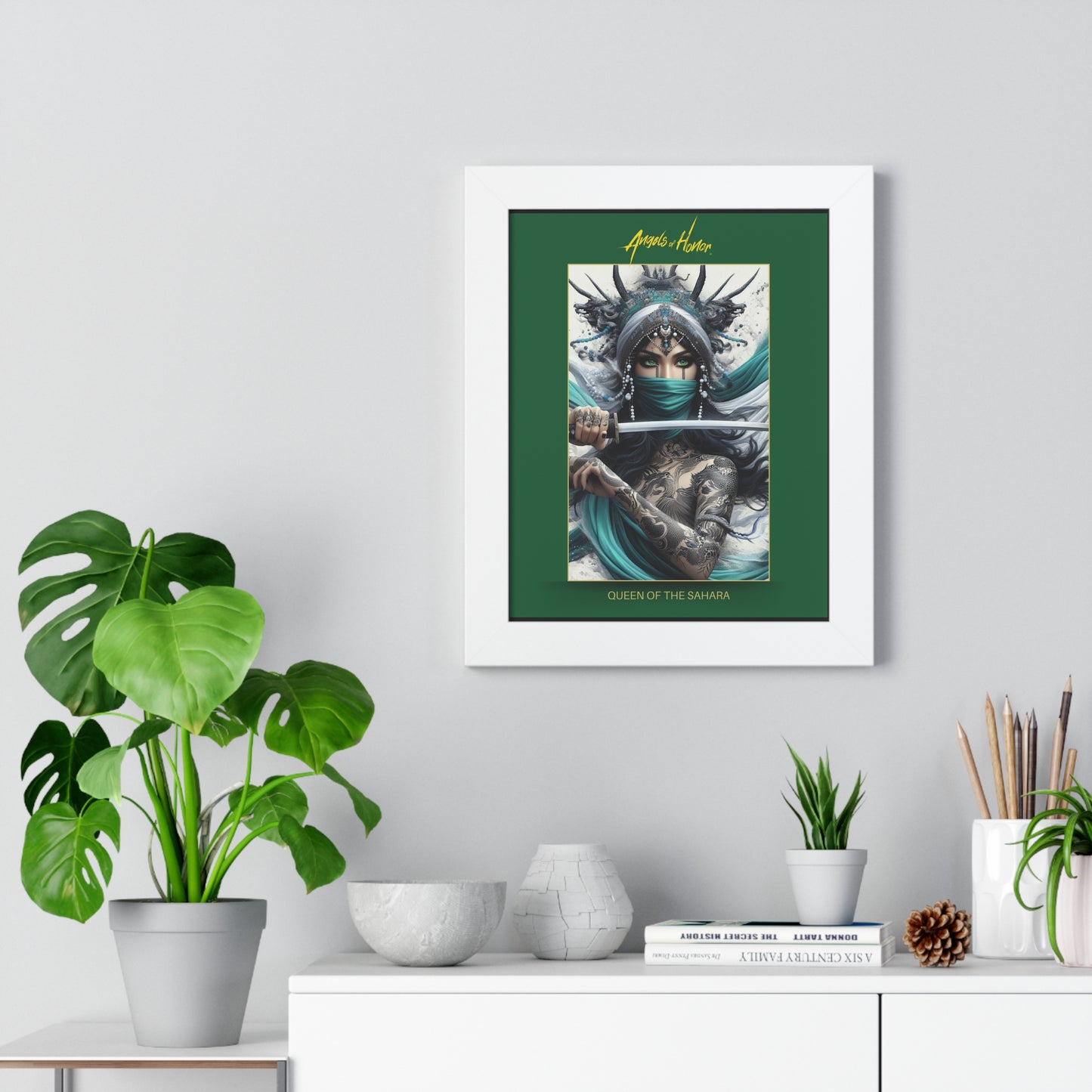 Queen of the Sahara Framed Poster