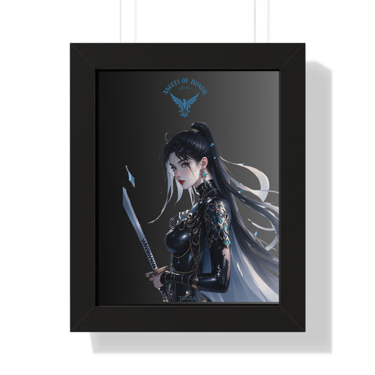 Tiara Good vs Evil Framed Poster