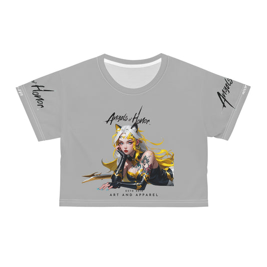 Angels of Honor Logo Crop Tee
