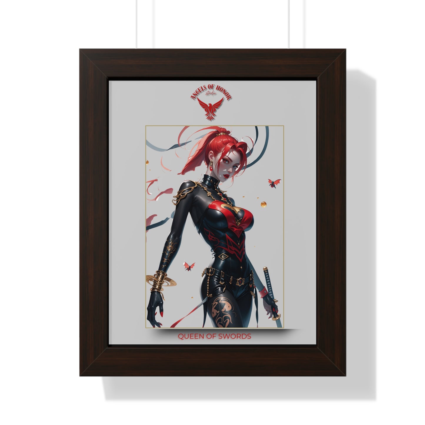 Queen of Swords Framed Poster
