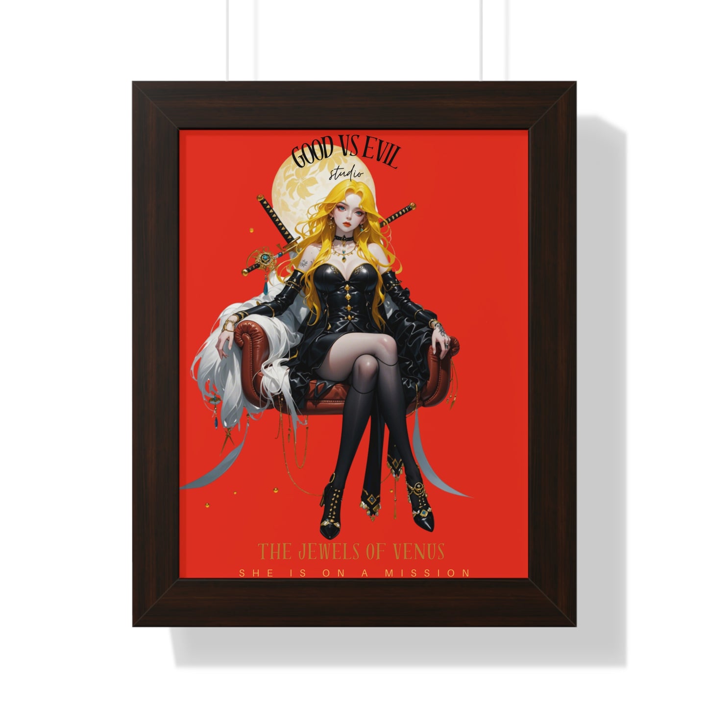 The Jewels of Venus Framed Poster
