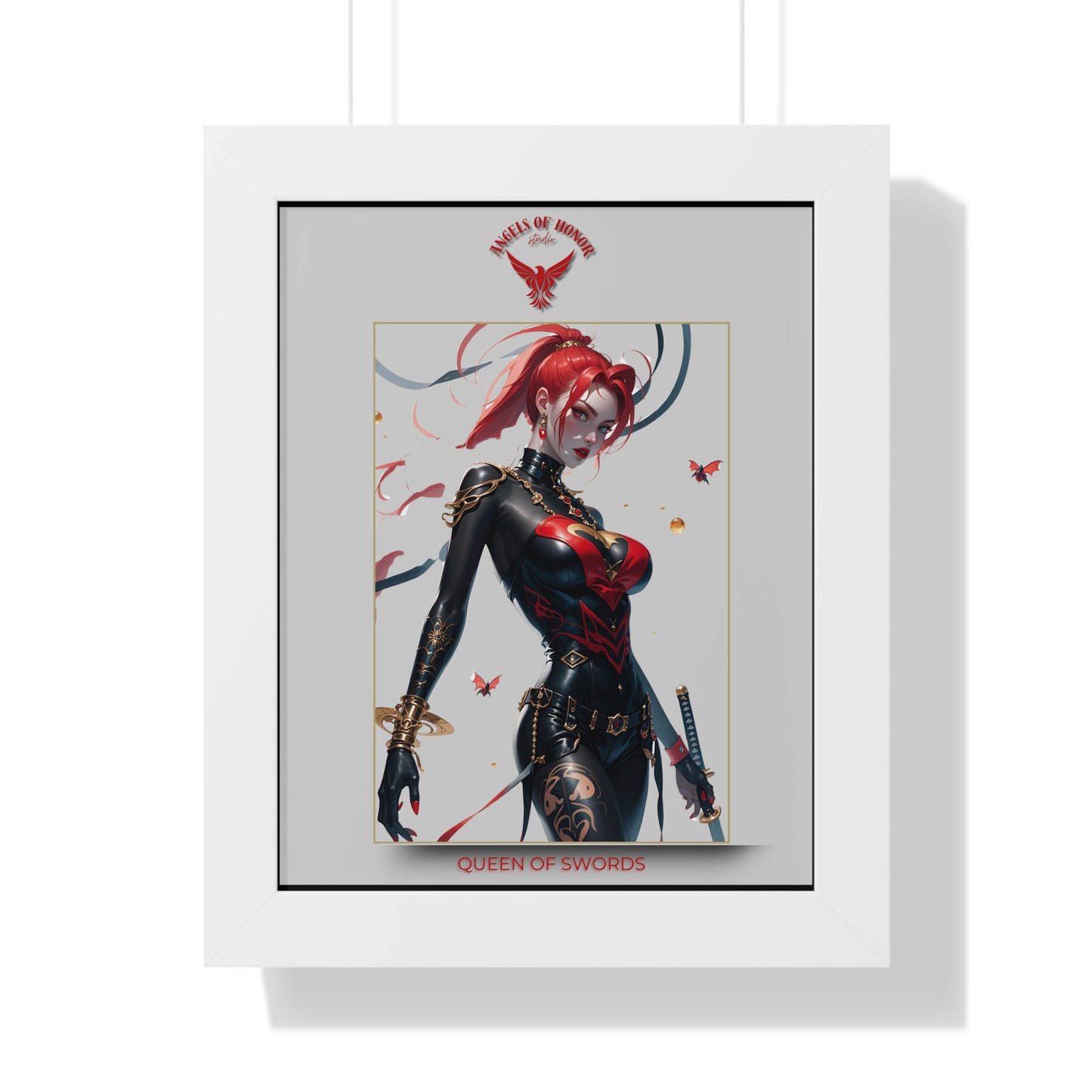 Queen of Swords Framed Poster
