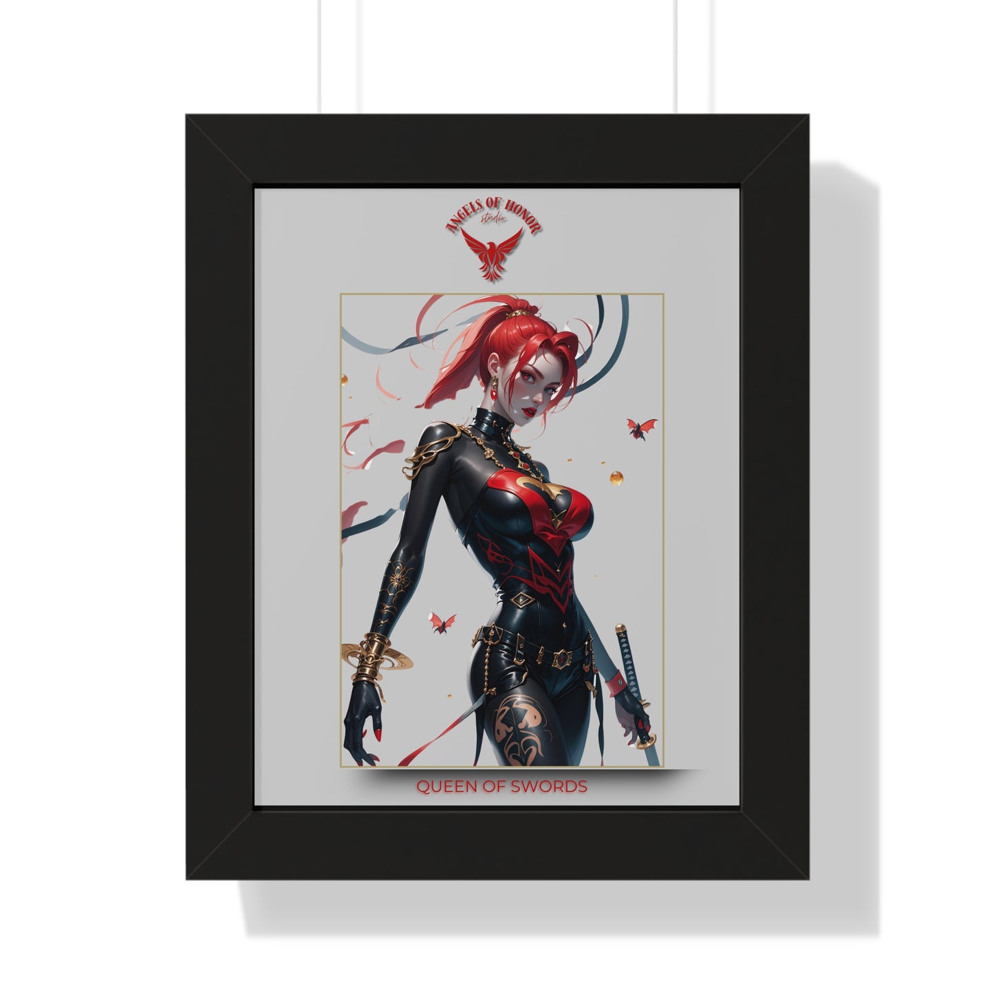 Queen of Swords Framed Poster