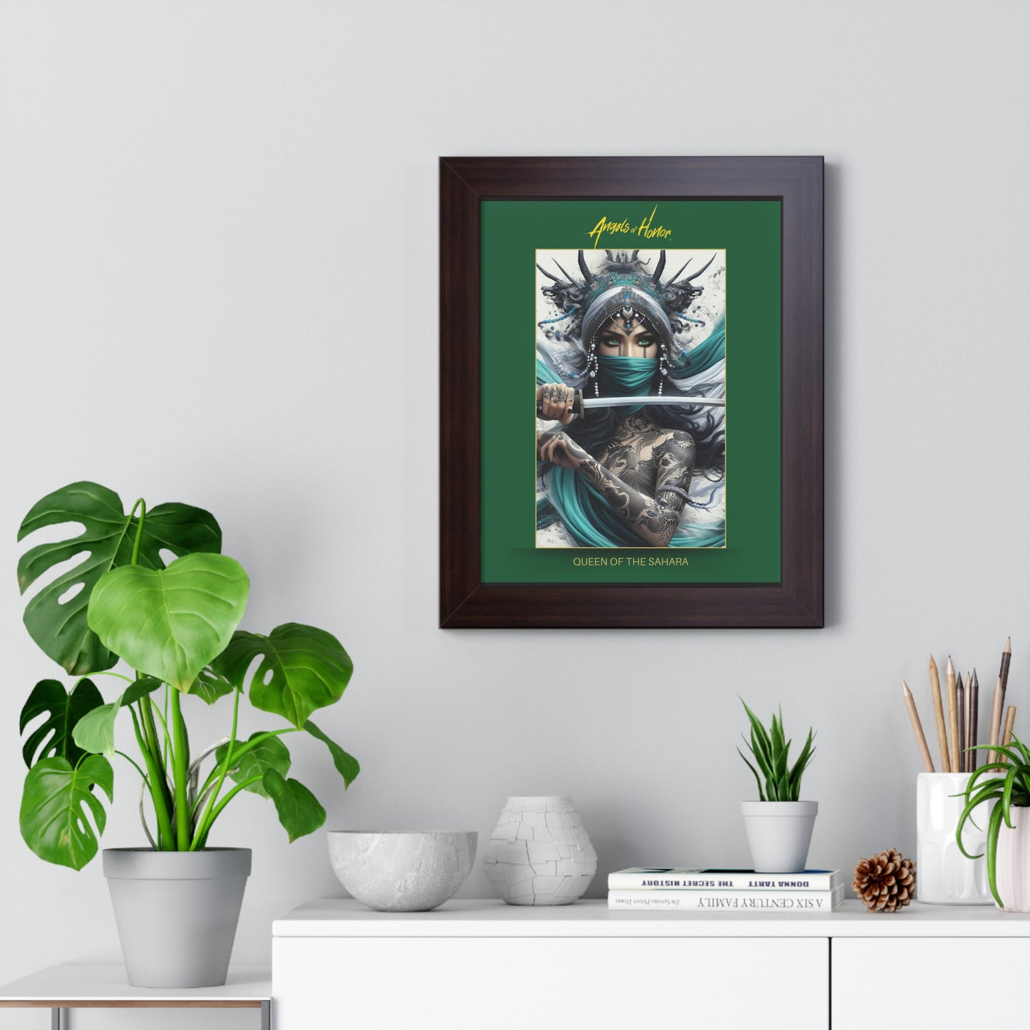 Queen of the Sahara Framed Poster