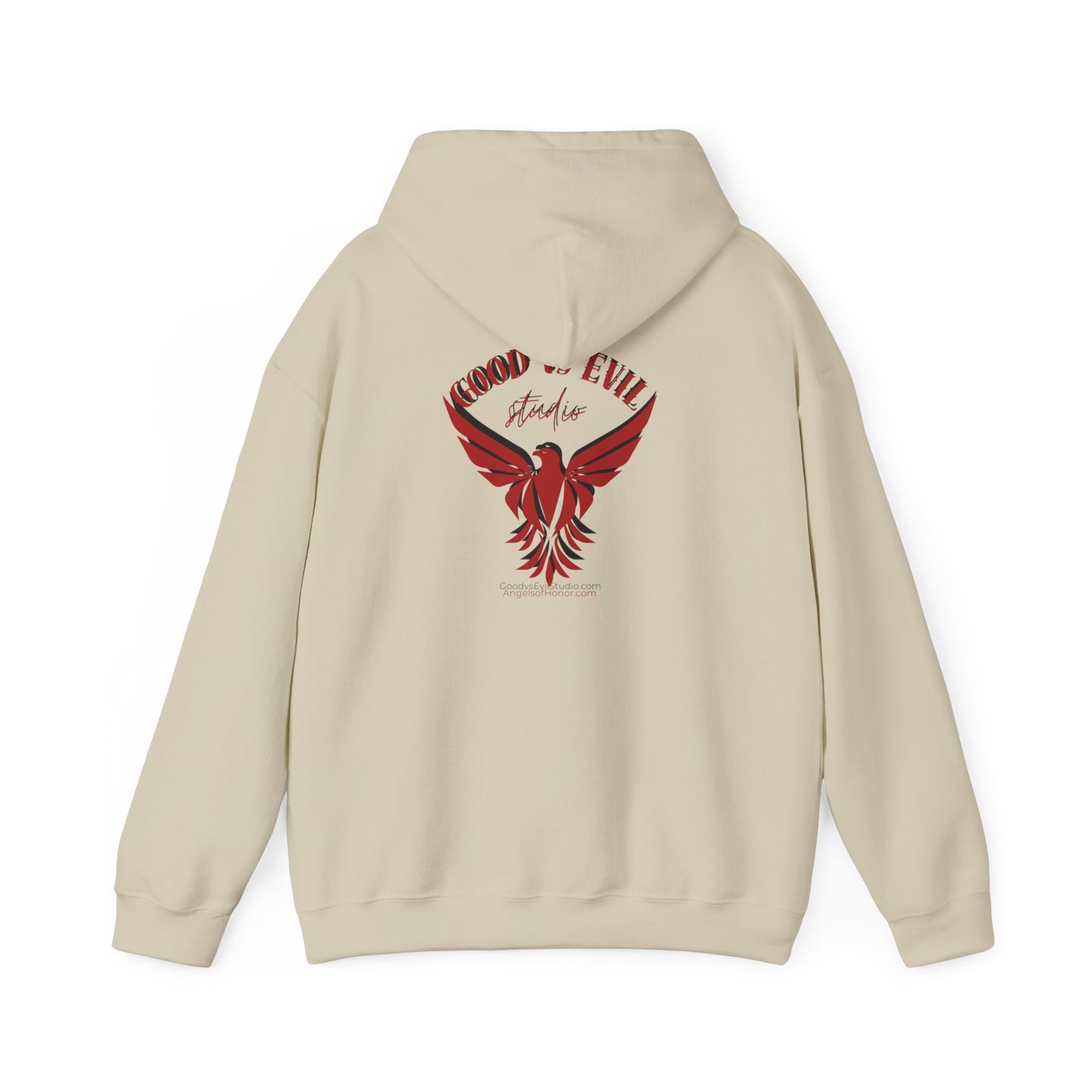 Good vs Evil  Unisex Heavy Blend™ Hooded Sweatshirt
