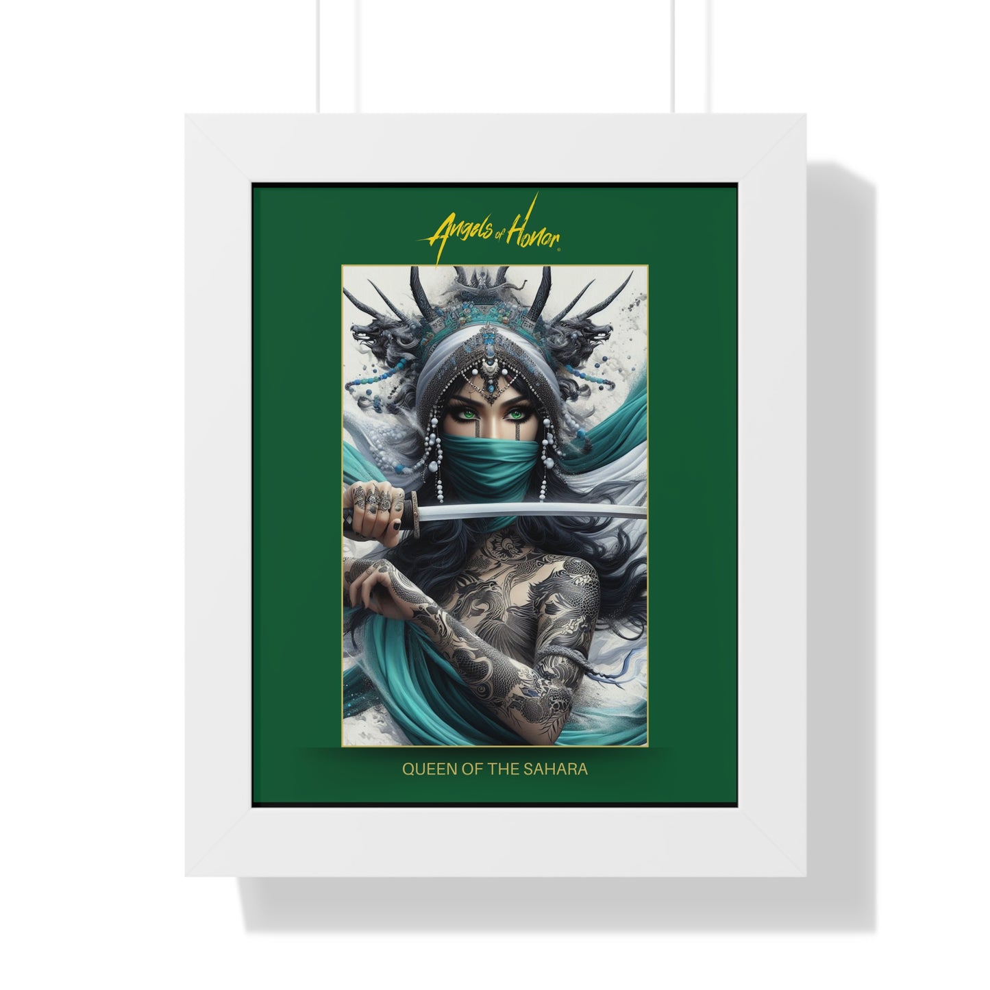 Queen of the Sahara Framed Poster