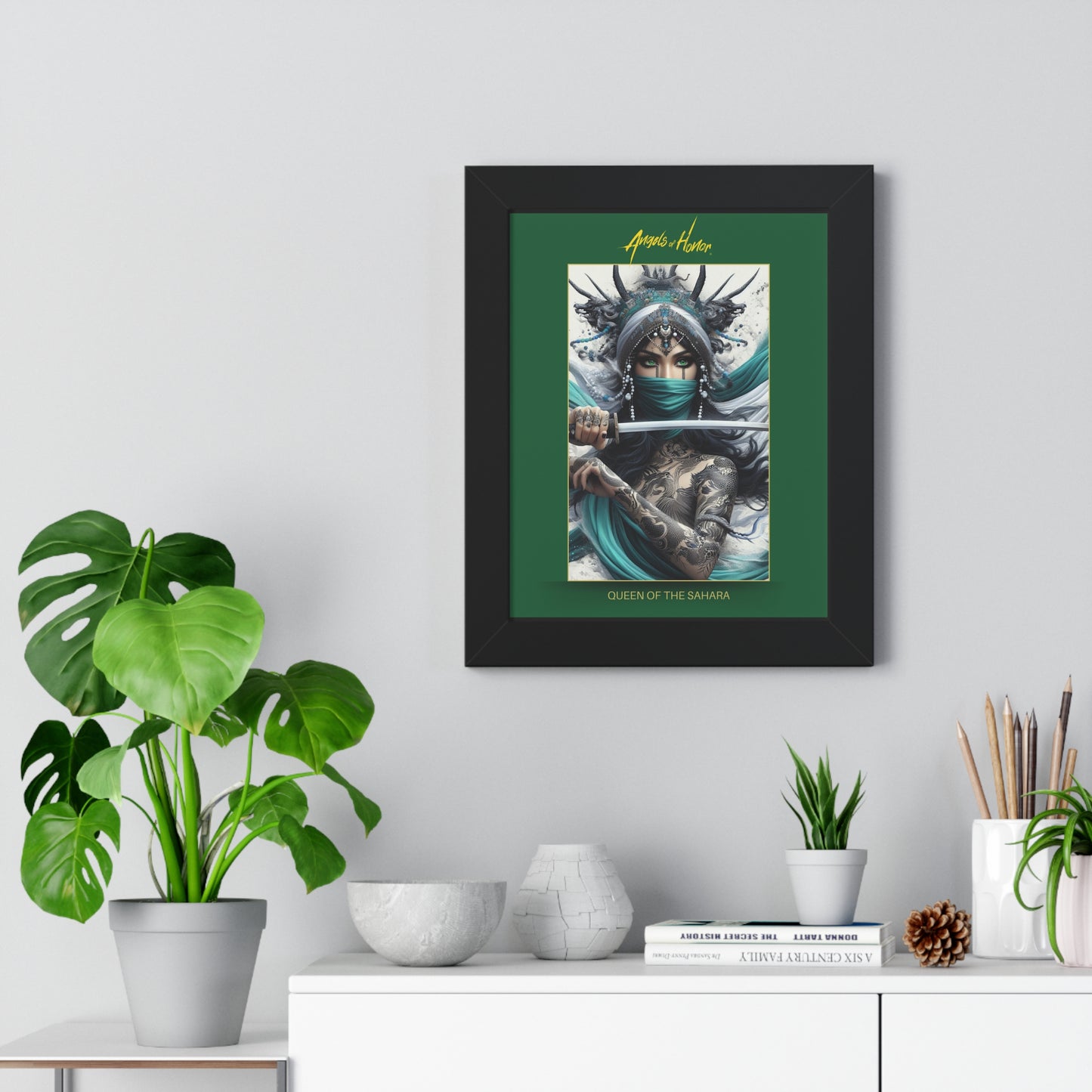 Queen of the Sahara Framed Poster