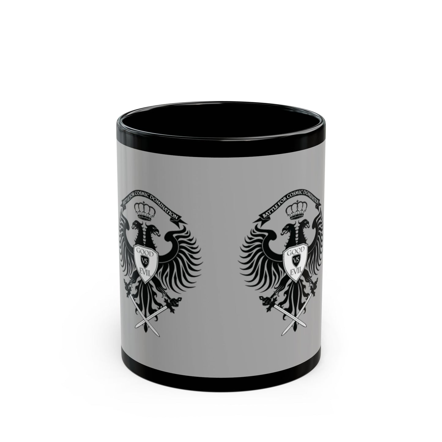 Evil Logo Grey Mug (11oz, 15oz)