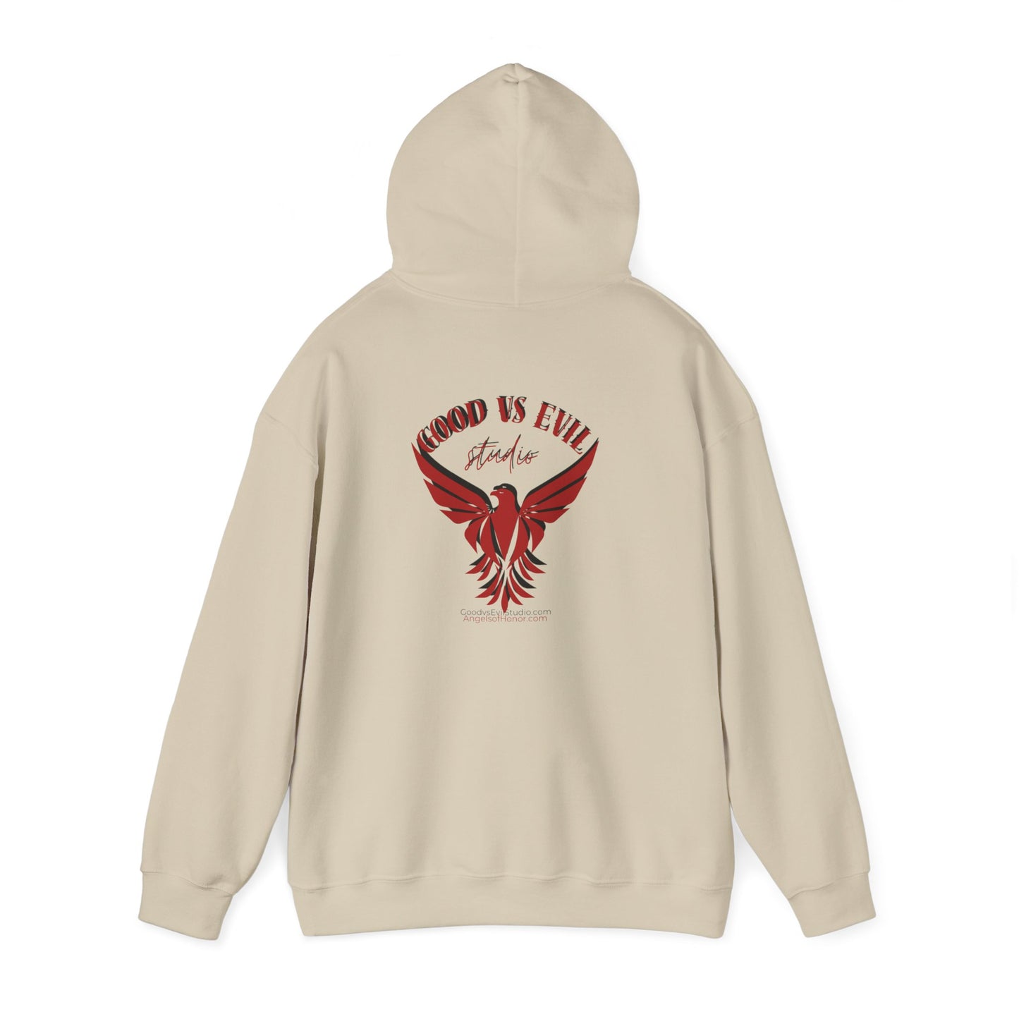 Good vs Evil  Unisex Heavy Blend™ Hooded Sweatshirt