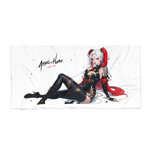 Angels of Honor Logo Beach Towel