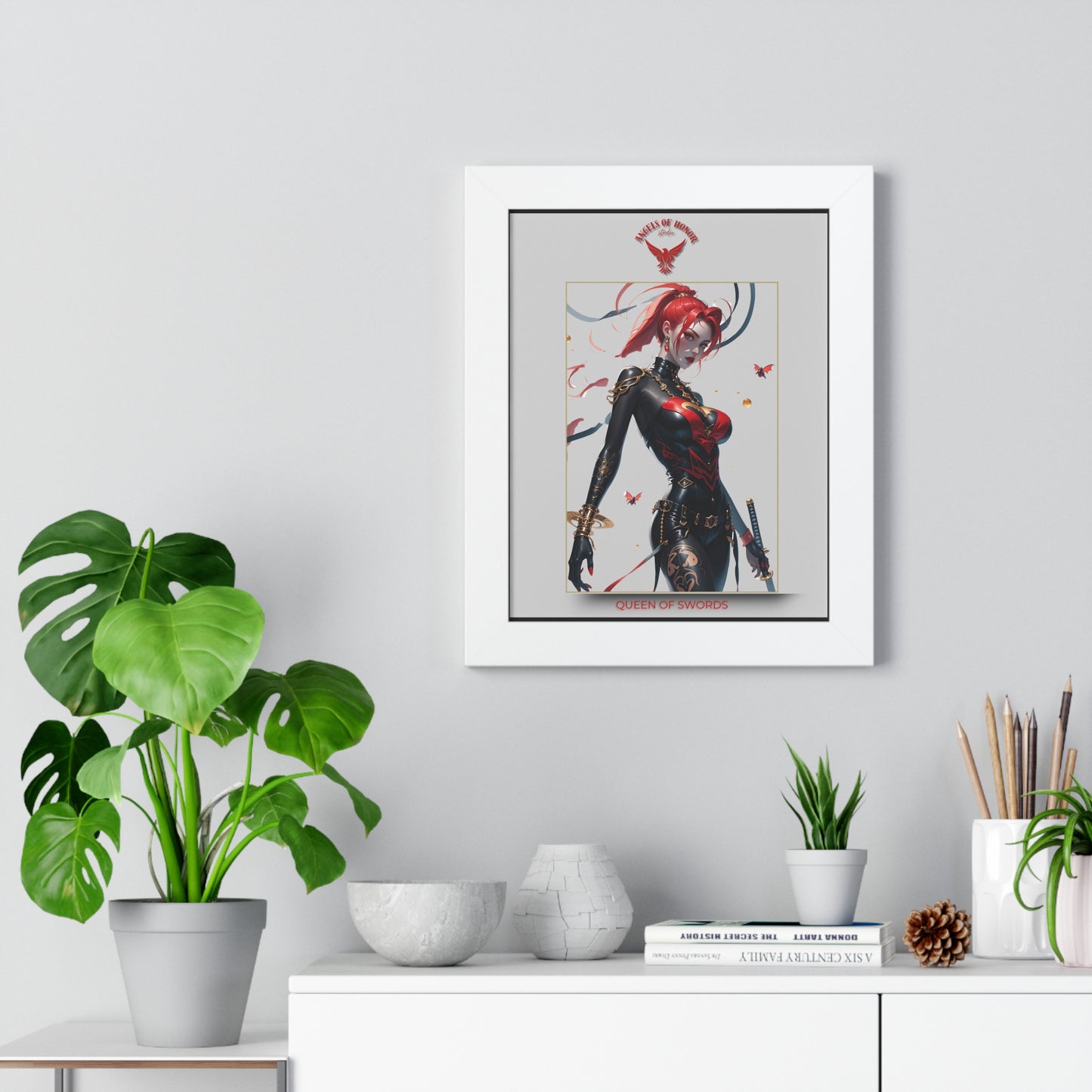 Queen of Swords Framed Poster