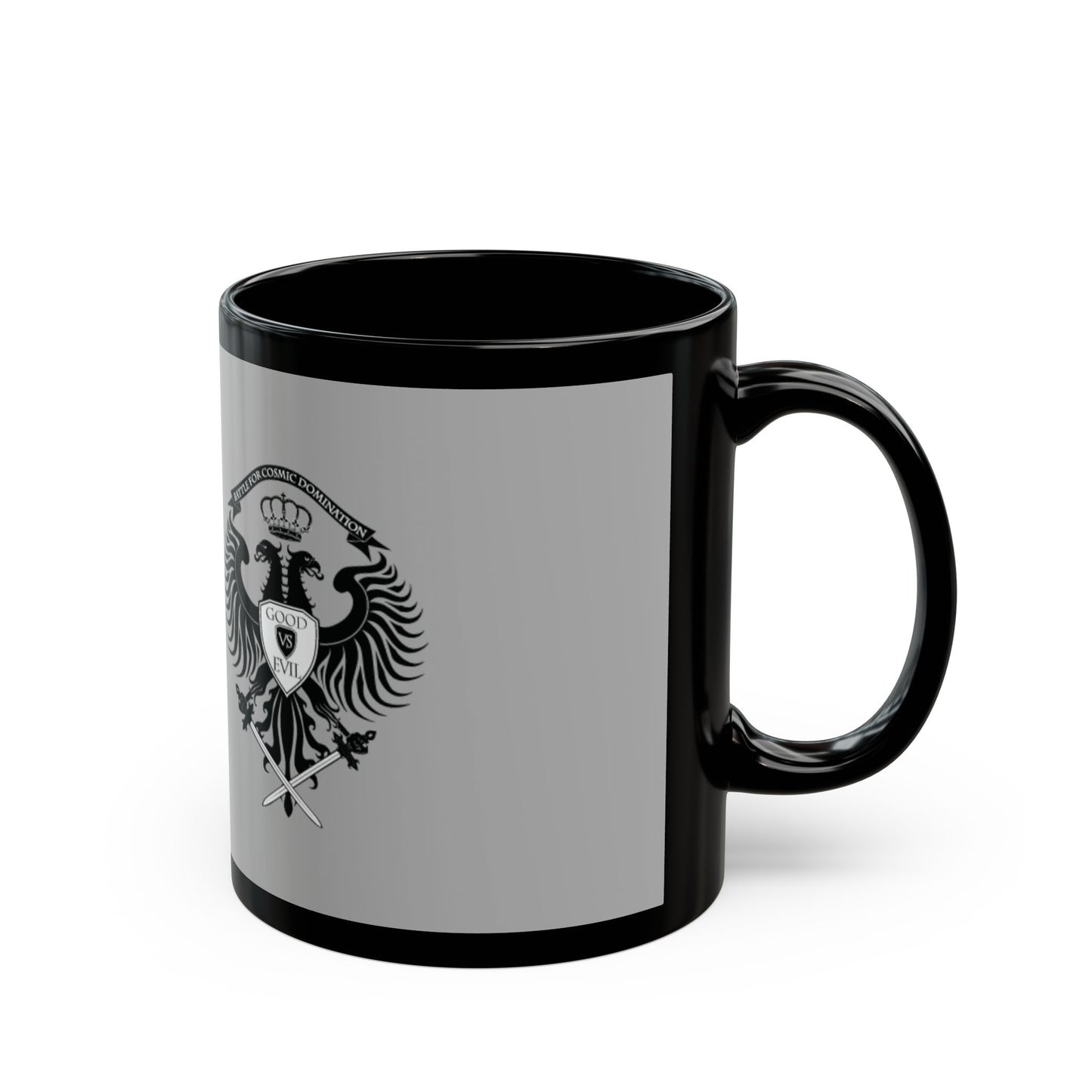 Evil Logo Grey Mug (11oz, 15oz)