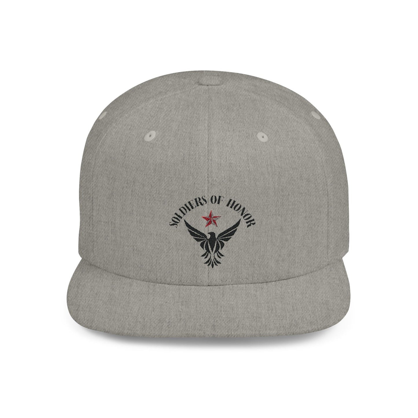 Soldiers of Honor Hat Flat Bill Snapback