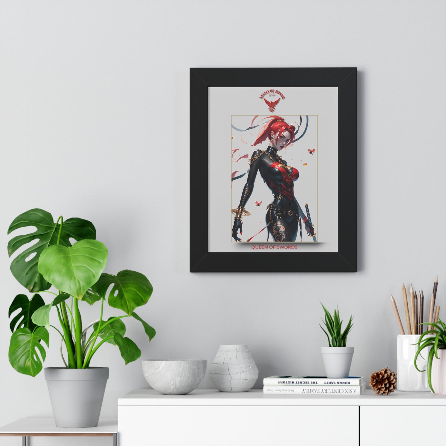 Queen of Swords Framed Poster