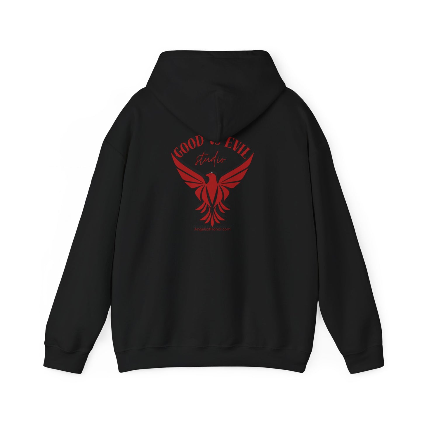 Good vs Evil  Unisex Heavy Blend™ Hooded Sweatshirt