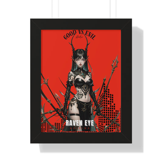 Norina Good vs Evil Framed Poster
