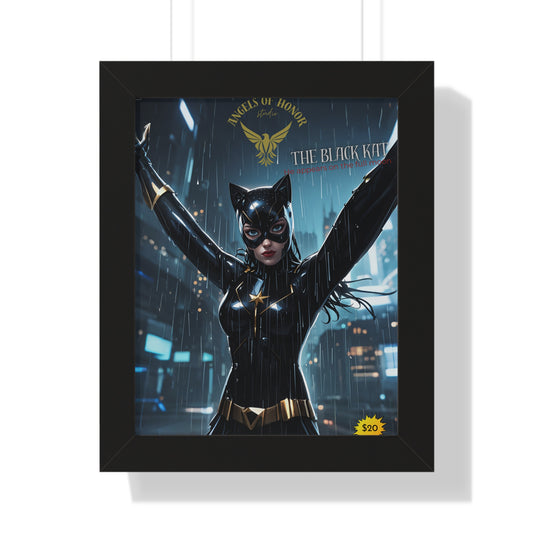The Black Kat Framed Poster