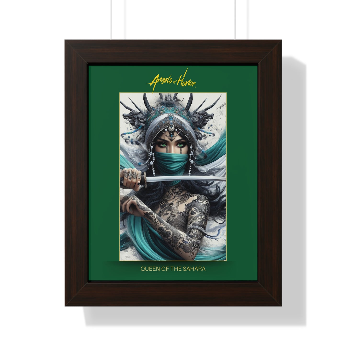 Queen of the Sahara Framed Poster