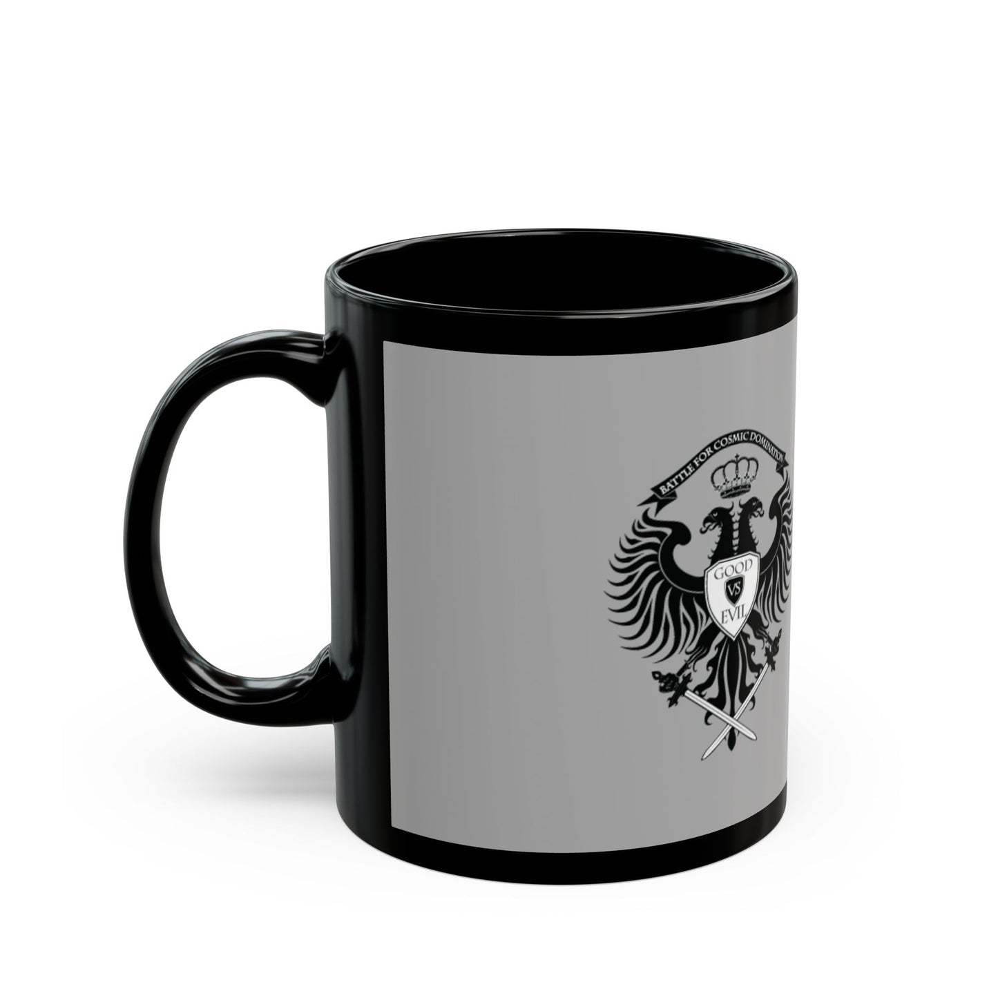 Evil Logo Grey Mug (11oz, 15oz)
